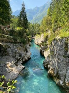 Destination slow travel soca Slovenie
